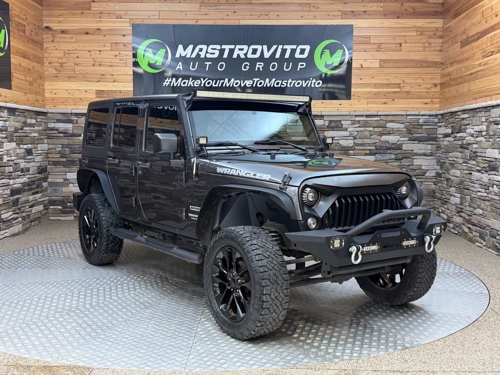 Used 2016 Jeep Wrangler Unlimited Sport w/ Connectivity Group AWD/4WD image 2