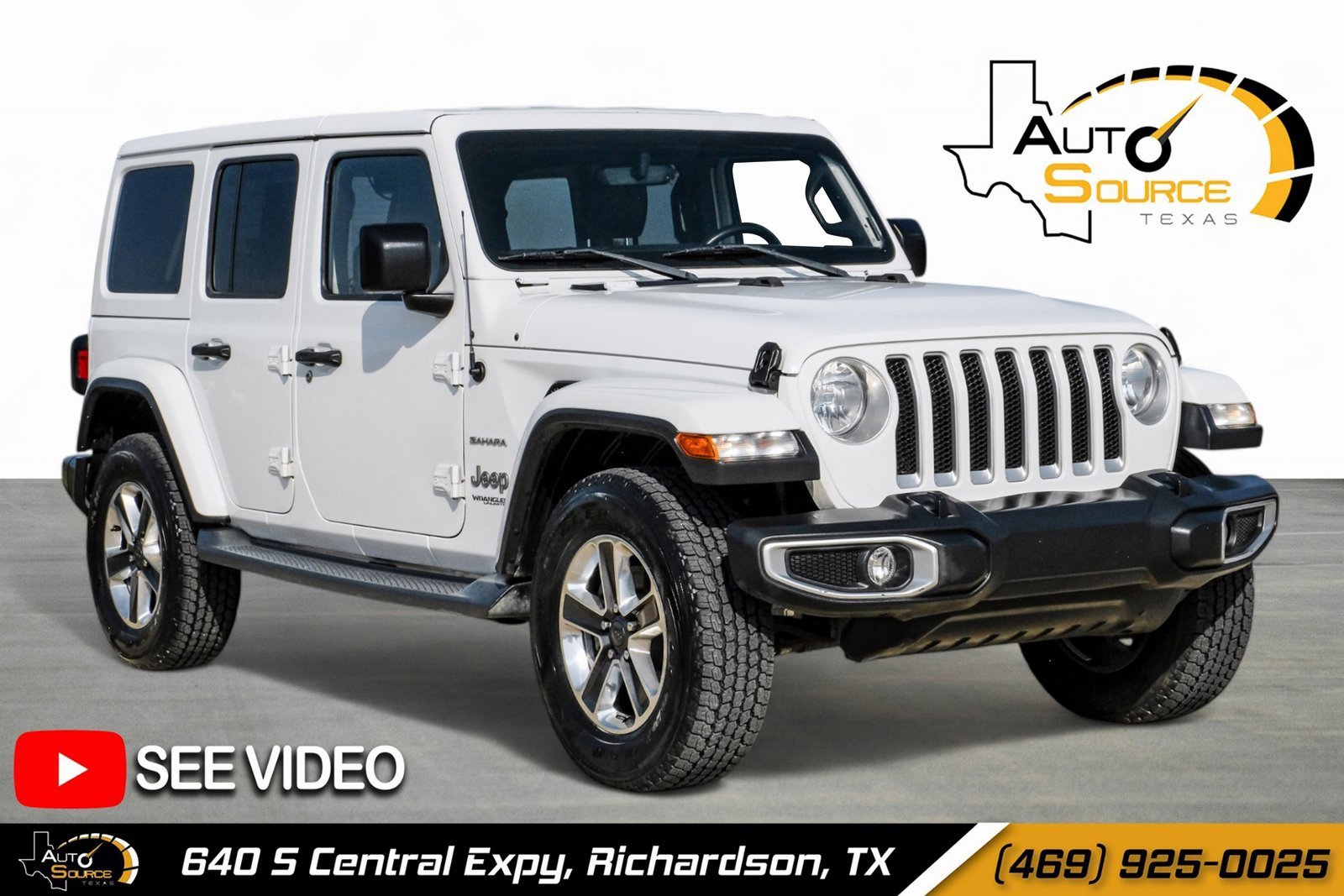 Used 2018 Jeep Wrangler Unlimited Sahara
