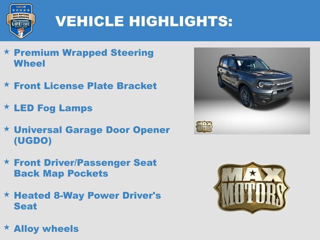 New 2025 Ford Bronco Sport Big Bend w/ Convenience Package image 12