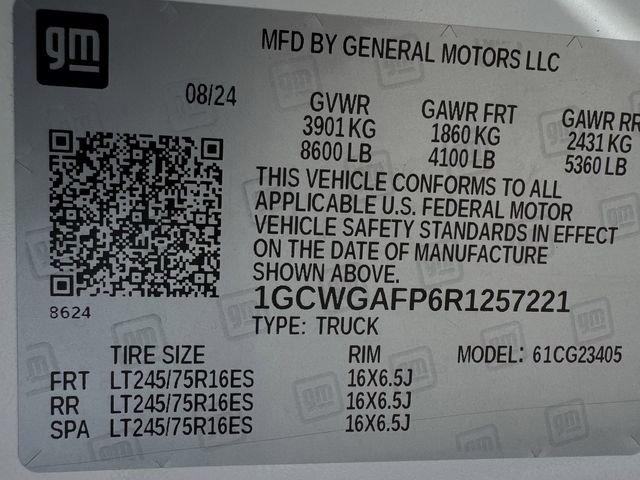 Used 2024 Chevrolet Express 2500 w/ Driver Convenience Package RWD image 25