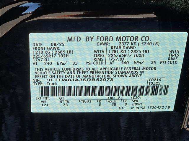 New 2025 Ford Maverick XLT w/ Equipment Group 302A image 17