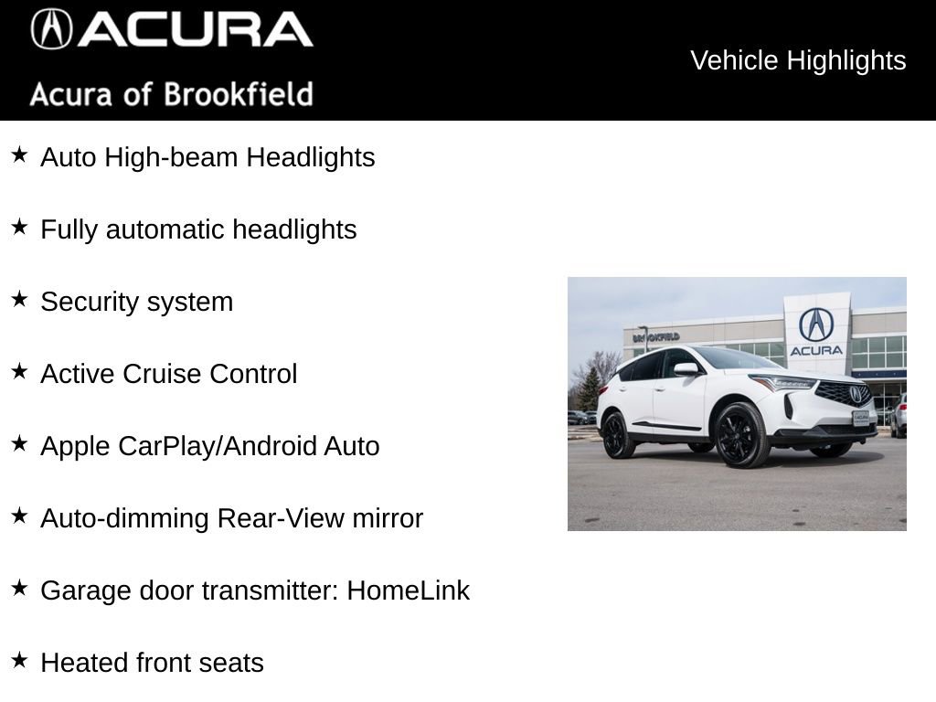 Certified 2025 Acura RDX SH-AWD image 16