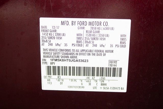 Used 2018 Ford Explorer Platinum image 37