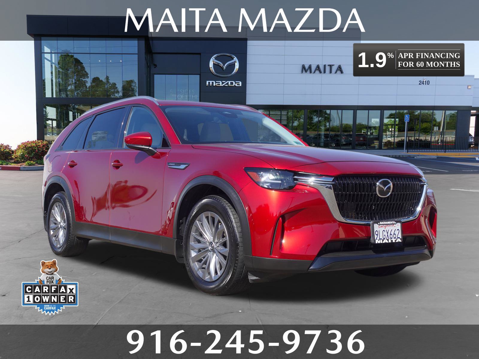 Used 2024 MAZDA CX-90 Plug-In Hybrid w/ Preferred AWD/4WD 360° Tour