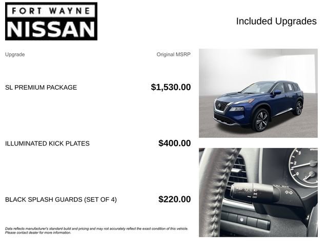 Used 2023 Nissan Rogue SL w/ SL Premium Package image 4