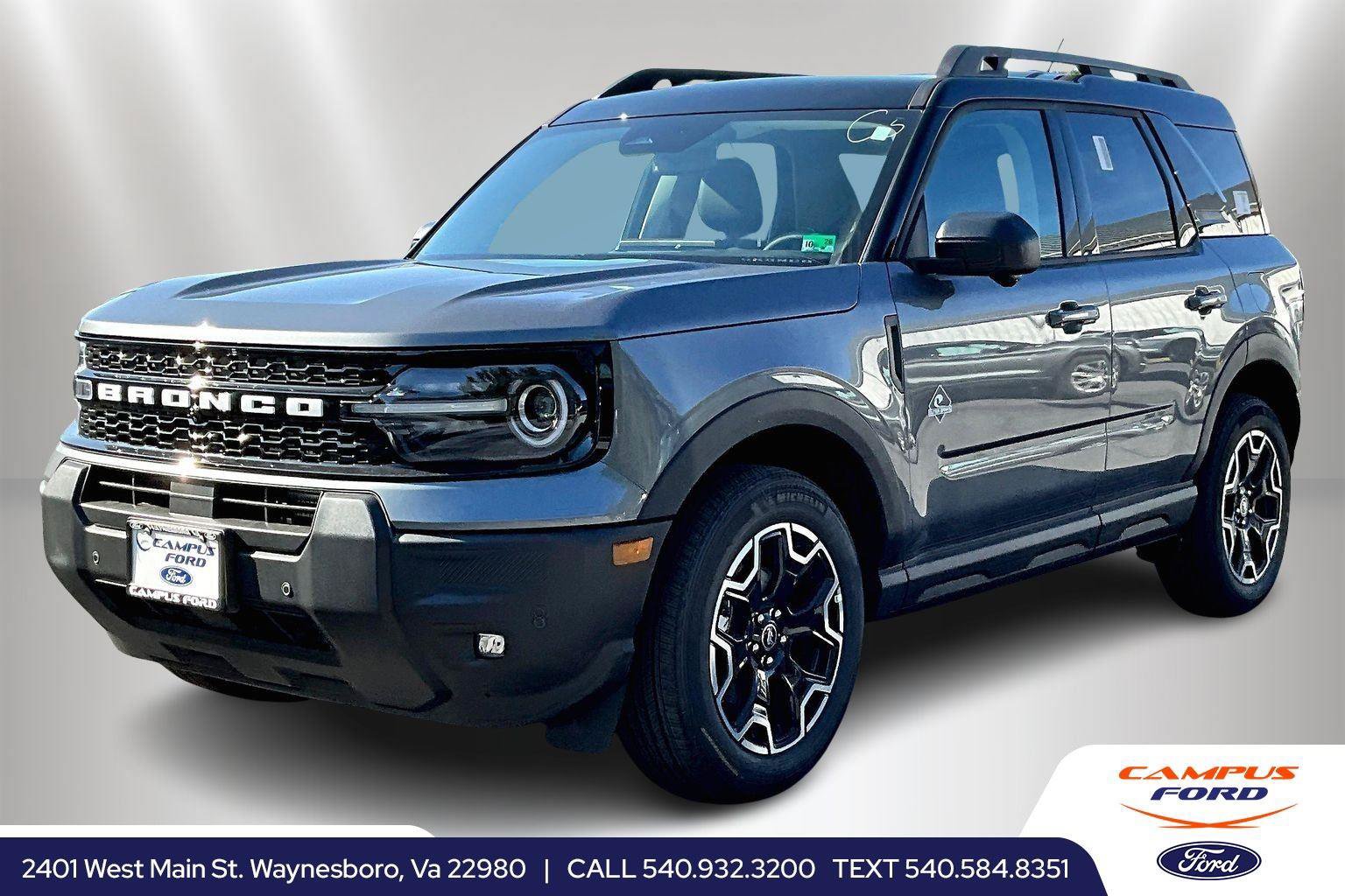 New 2025 Ford Bronco Sport Outer Banks w/ Outer Banks Tech Package+