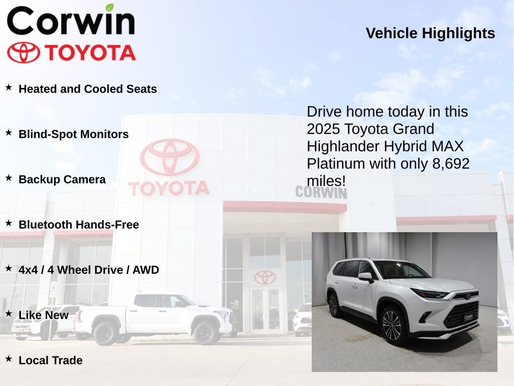Used 2025 Toyota Grand Highlander AWD Hybrid image 6