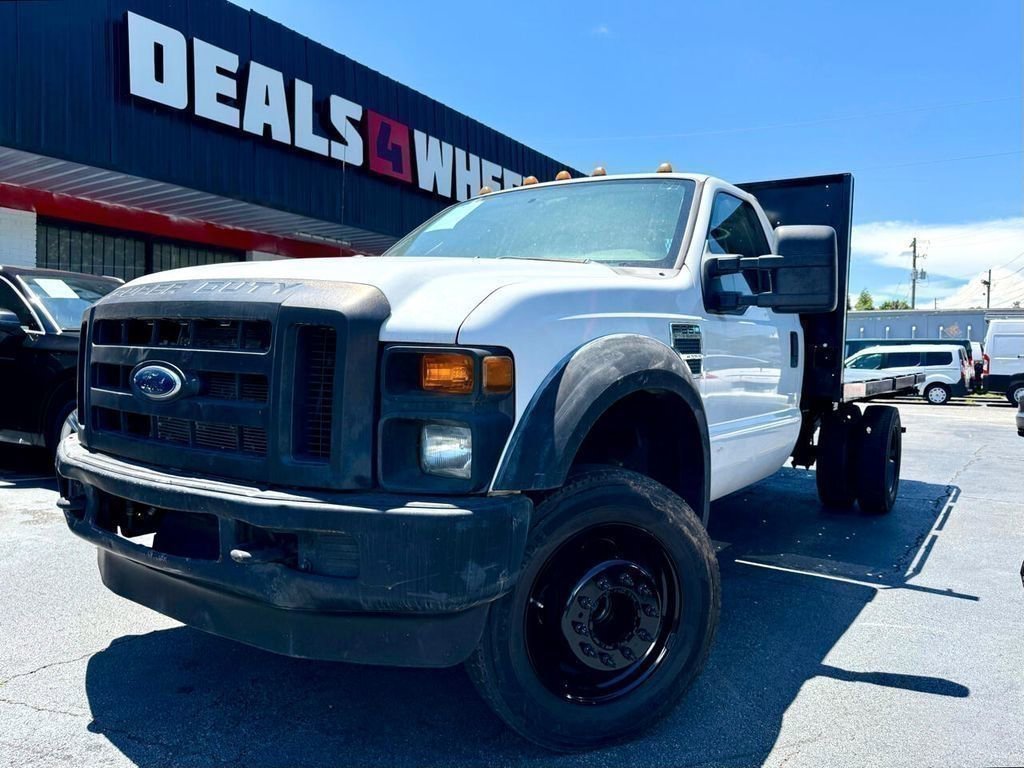 Used 2009 Ford F550 2WD Regular Cab Super Duty image 1