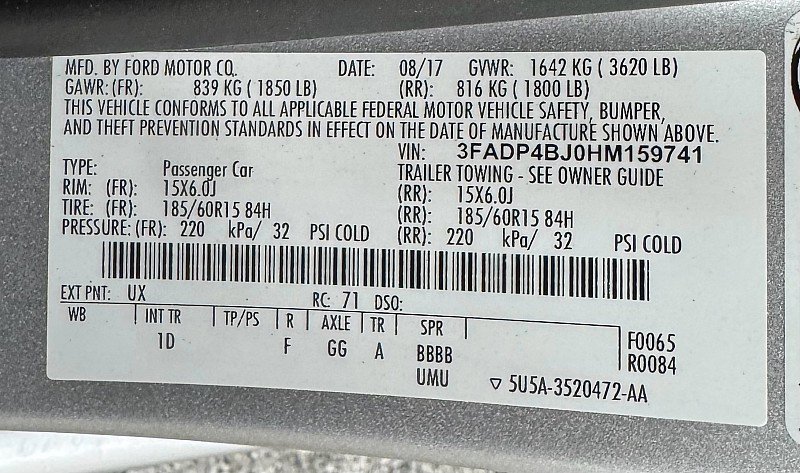 Used 2017 Ford Fiesta SE FWD image 26