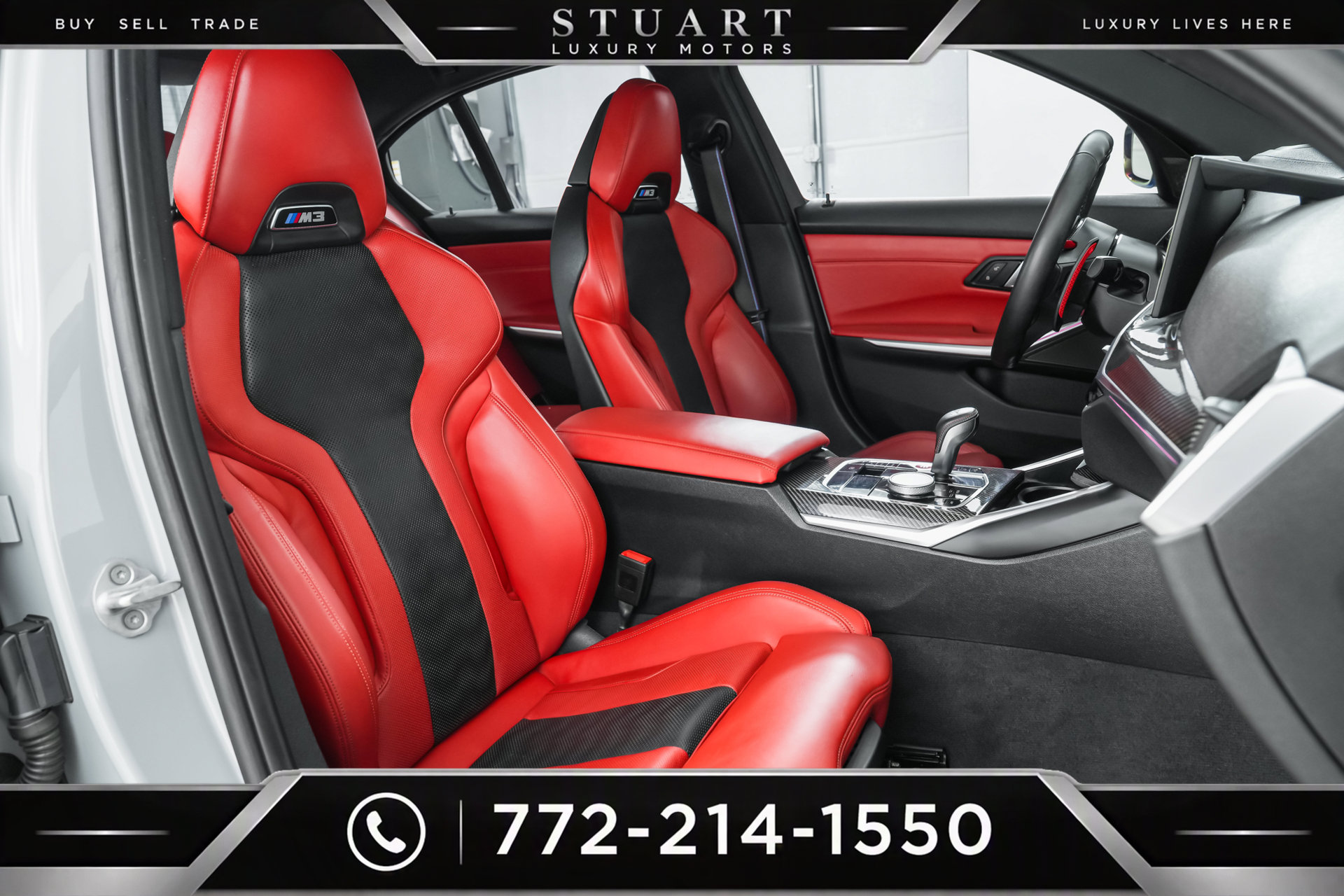 Used 2024 BMW M3 Competition w/ M Carbon Exterior Package AWD/4WD image 17