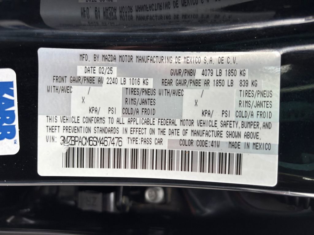 Used 2025 MAZDA MAZDA3 s image 34