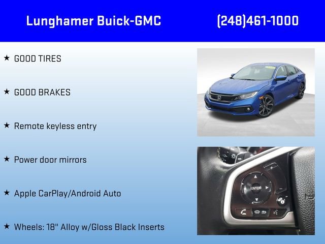 Used 2020 Honda Civic Sport image 6
