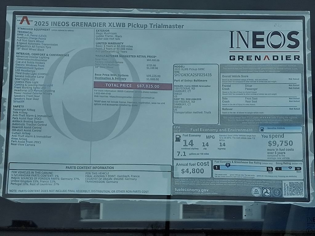 New 2025 INEOS Grenadier AWD/4WD image 9