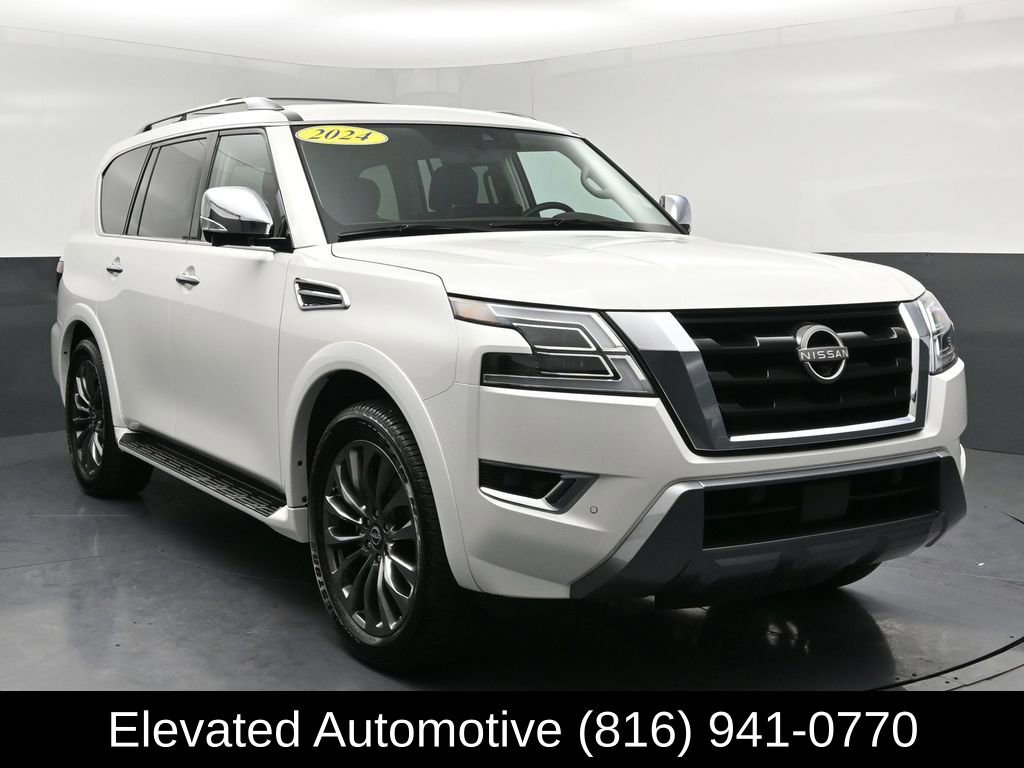 Used 2024 Nissan Armada Platinum w/ Captain's Chairs Package