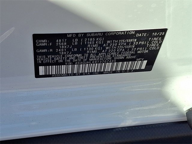 New 2026 Subaru Crosstrek 2.5i Limited image 12