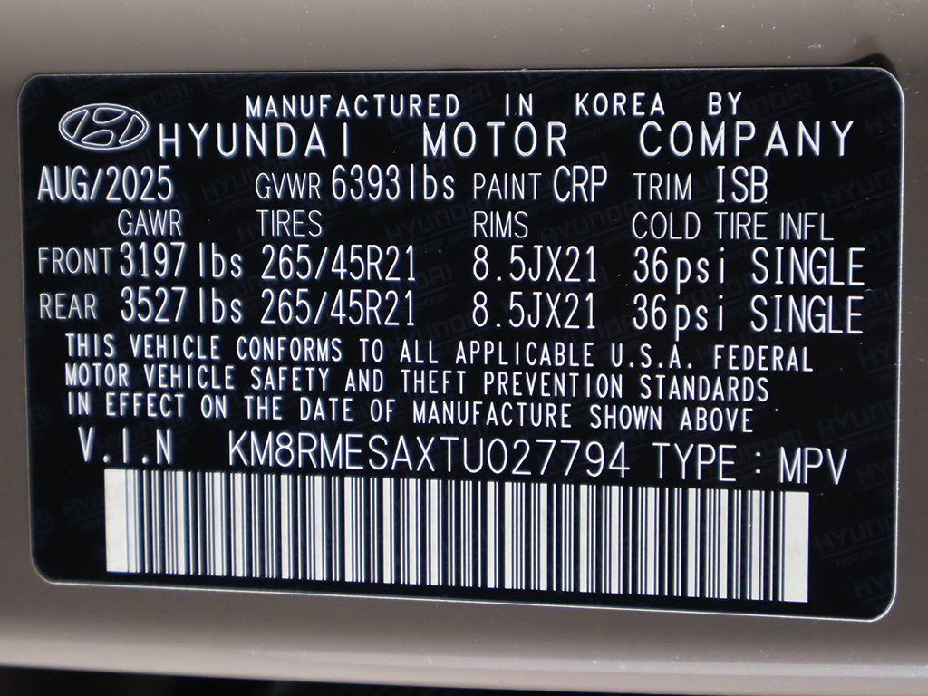 Certified 2026 Hyundai Palisade Calligraphy image 61