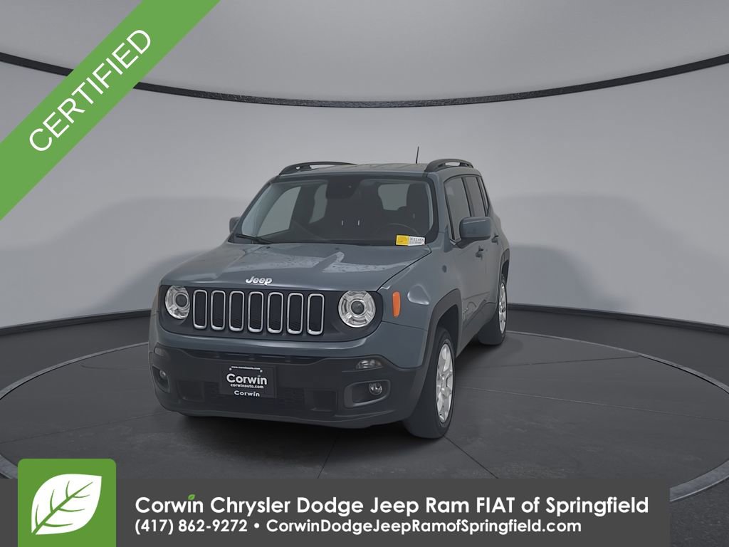 Certified 2017 Jeep Renegade Latitude w/ Safety & Security Group AWD/4WD image 7
