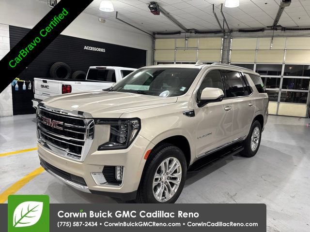 Certified 2021 GMC Yukon SLT w/ SLT Luxury Plus Package AWD/4WD 360° Tour