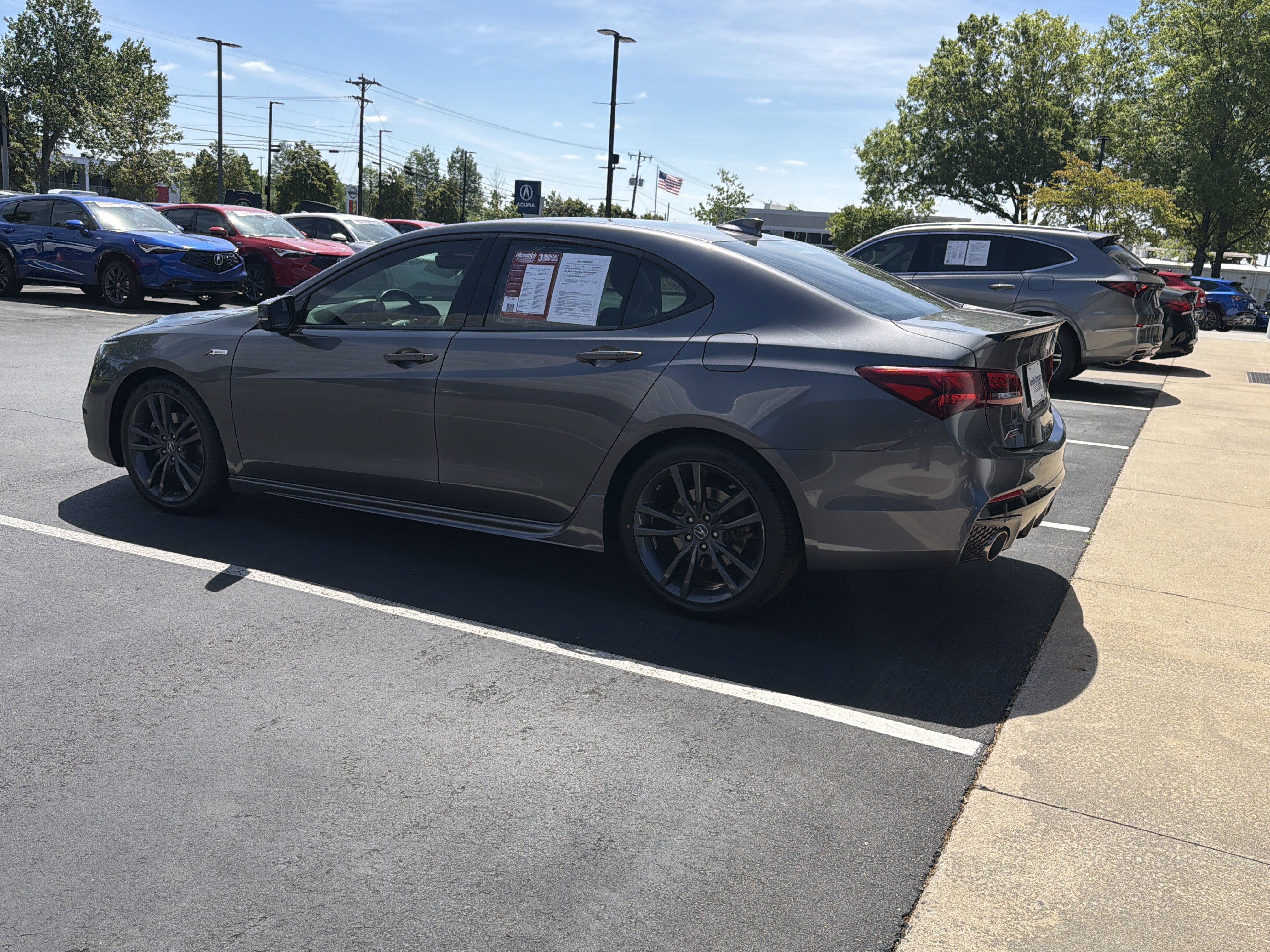 Certified 2019 Acura TLX w/ Technology & A-SPEC Pkg FWD image 8