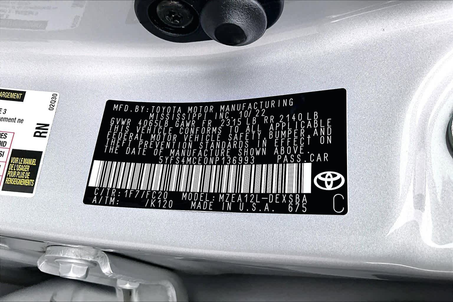 Used 2022 Toyota Corolla SE FWD image 36