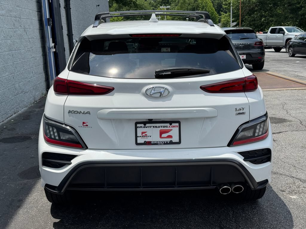 Used 2022 Hyundai Kona N Line w/ Tech Package AWD/4WD image 9