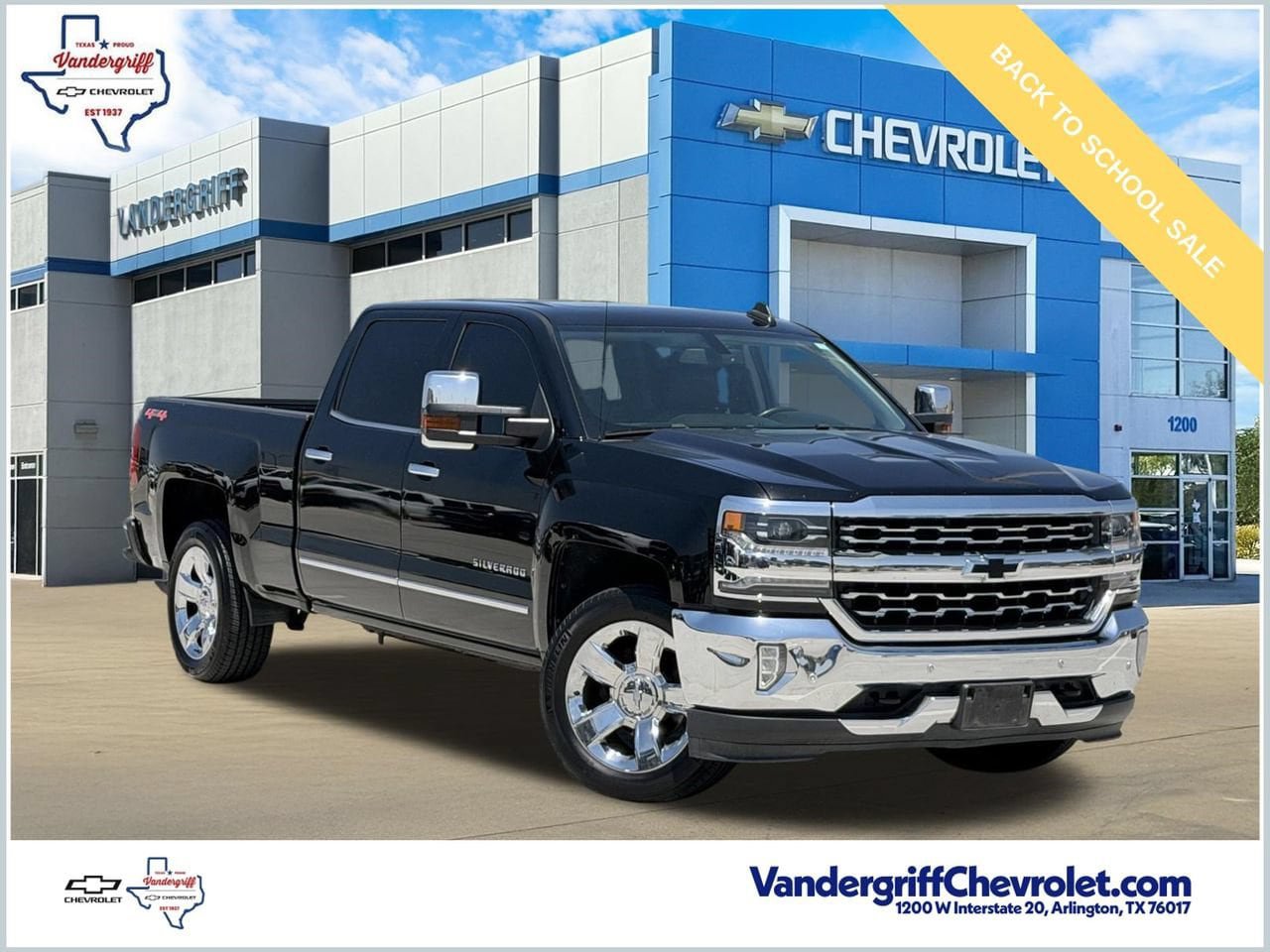 Used 2017 Chevrolet Silverado 1500 LTZ w/ LTZ Plus Package AWD/4WD image 1