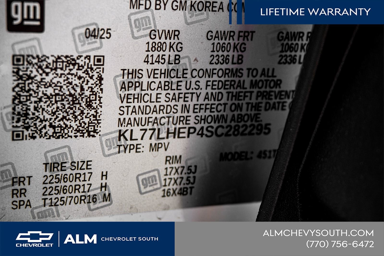 New 2025 Chevrolet Trax LT w/ Sunroof Package FWD image 59