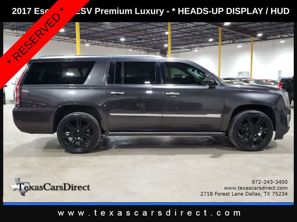 Used 2017 Cadillac Escalade ESV Premium Luxury RWD image 5