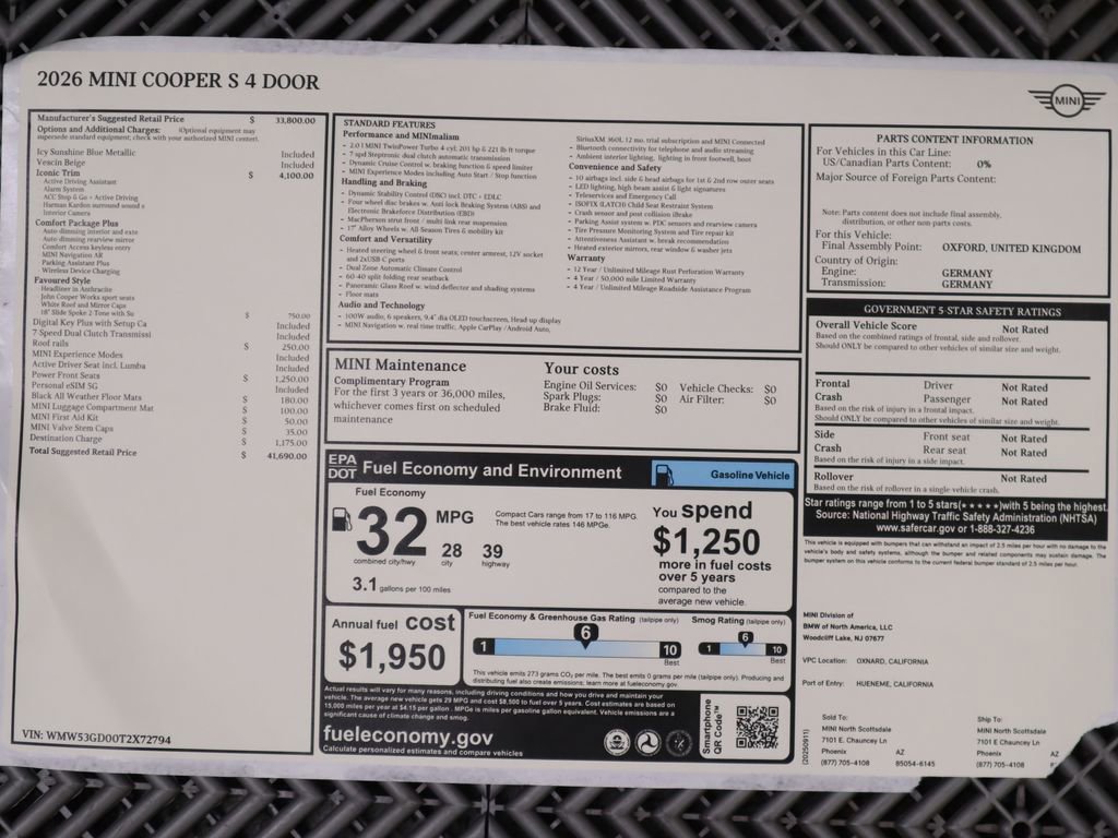 New 2026 MINI Cooper S image 9