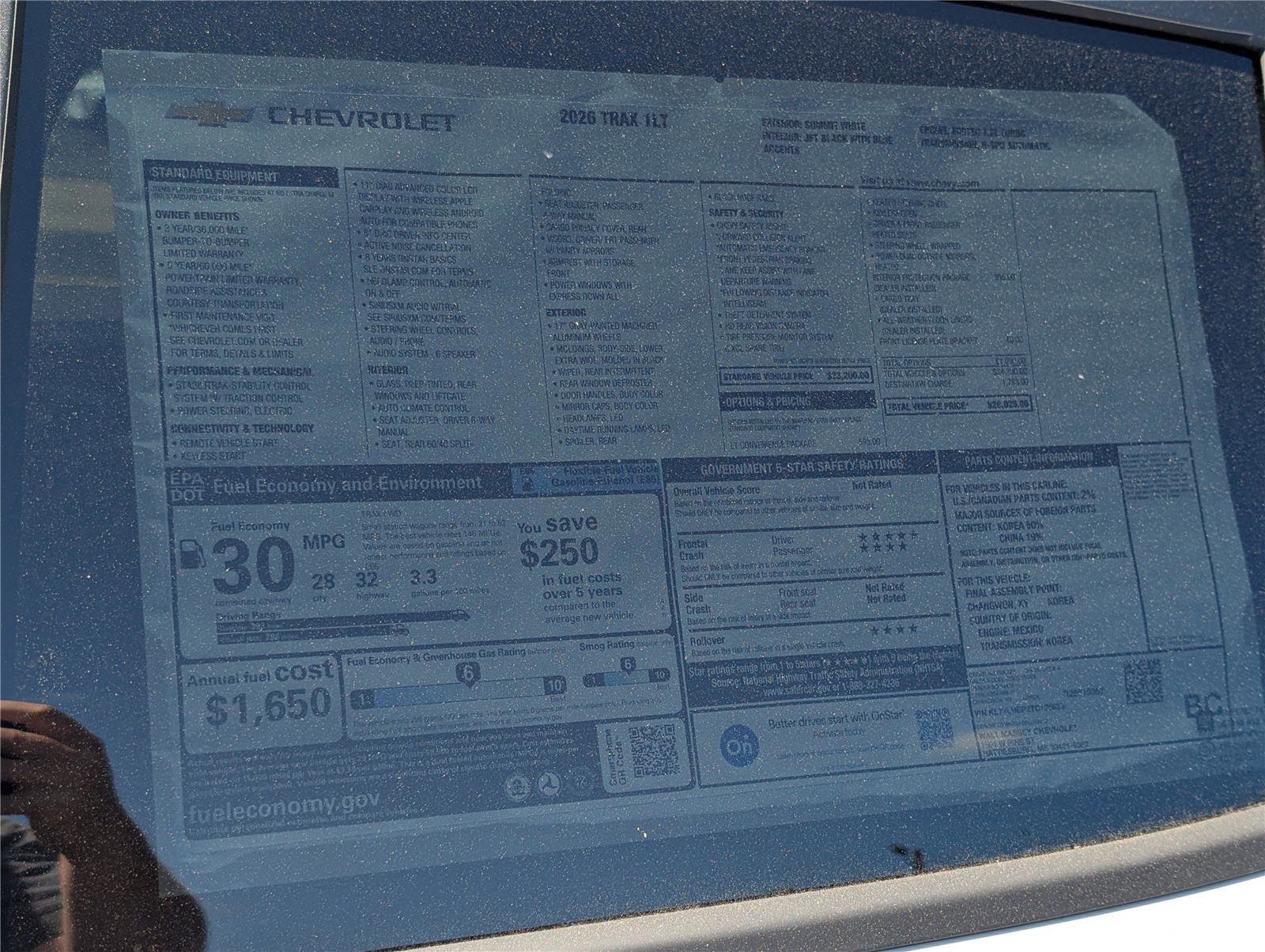 New 2026 Chevrolet Trax LT w/ LT Convenience Package image 21