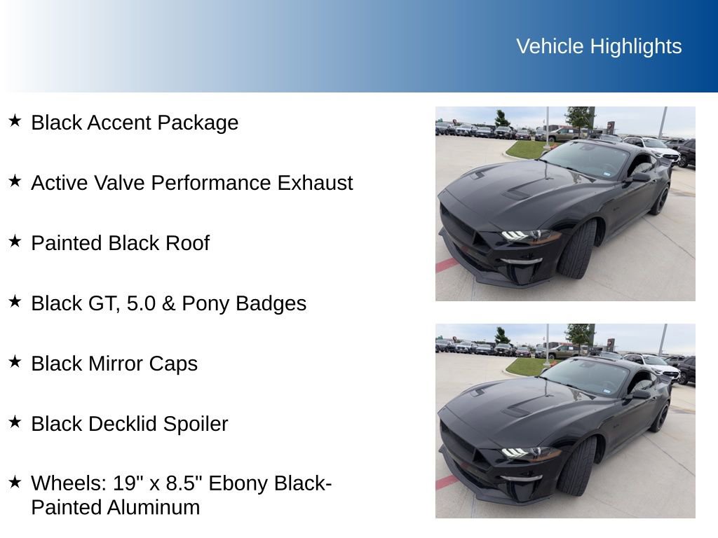 Used 2021 Ford Mustang GT w/ Equipment Group 301A RWD image 4