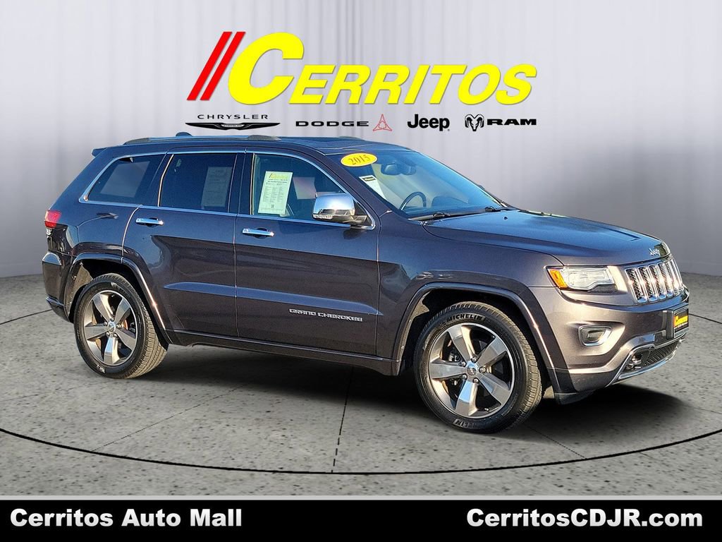 Used 2015 Jeep Grand Cherokee Overland RWD video 1