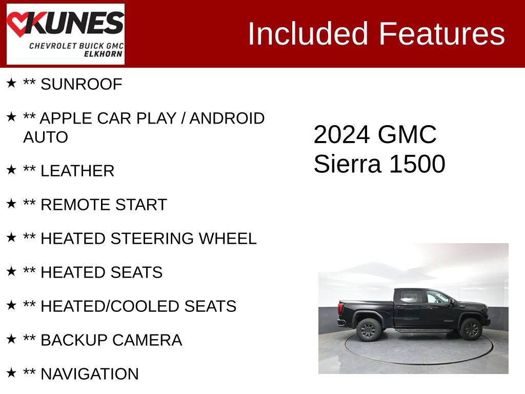 Used 2024 GMC Sierra 1500 AT4X AWD/4WD video 2