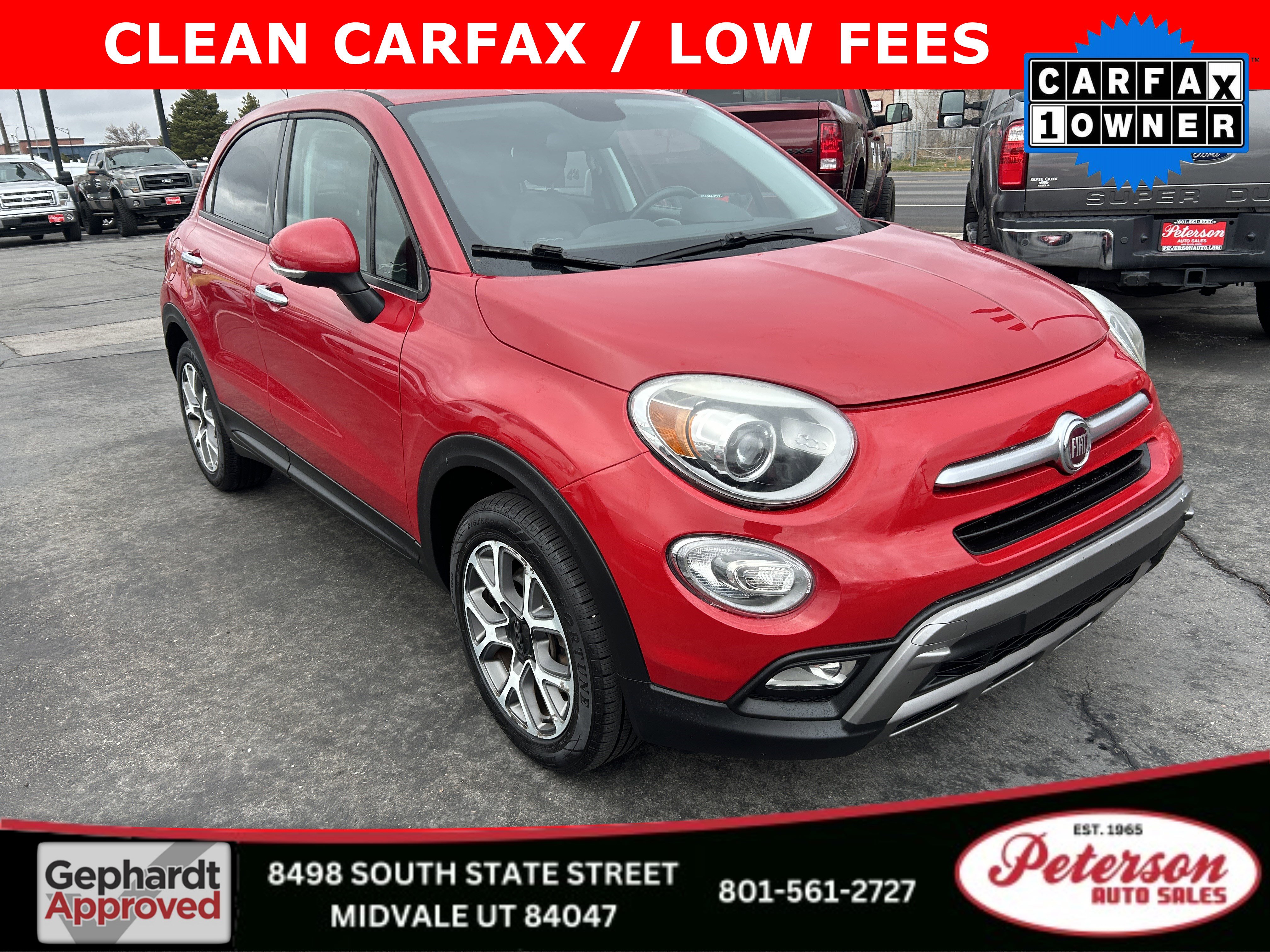 Used 2016 FIAT 500X Trekking