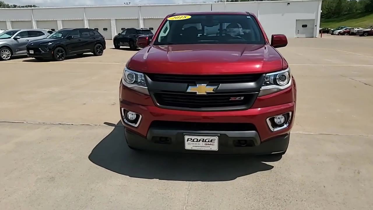 Used 2018 Chevrolet Colorado Z71 AWD/4WD image 3
