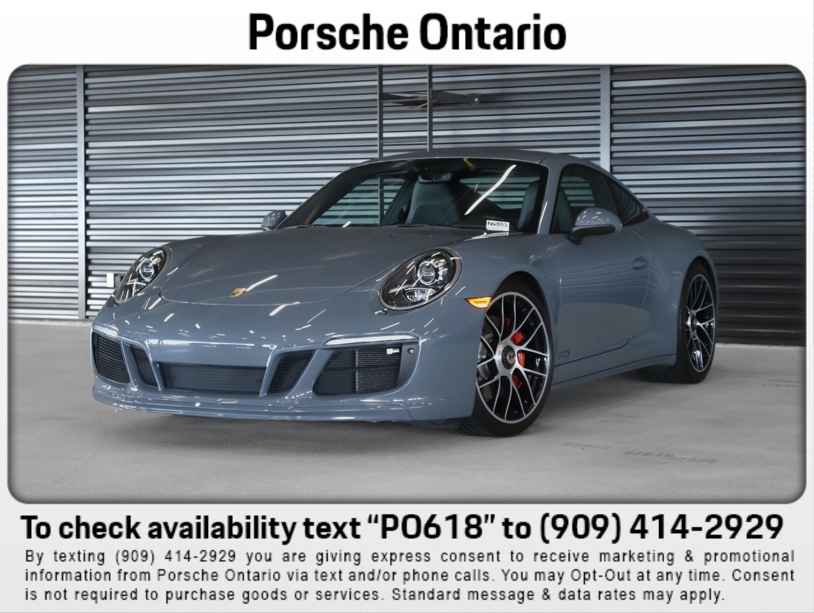 Used 2017 Porsche 911 Carrera GTS RWD image 1