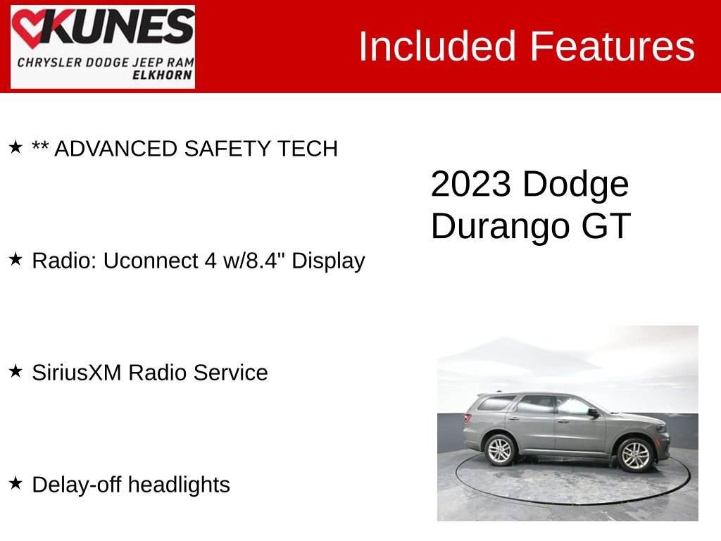 Used 2023 Dodge Durango GT image 3