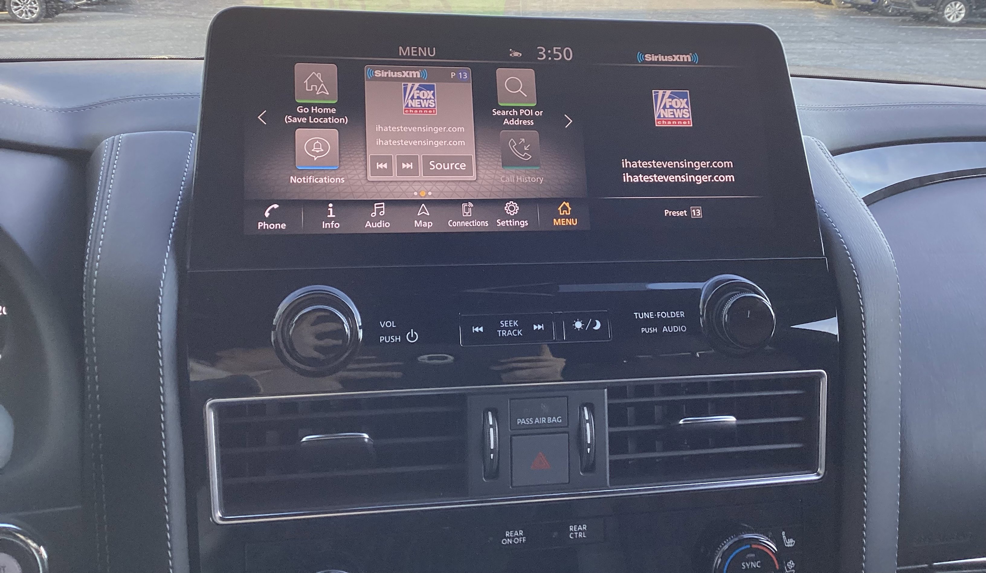 Used 2024 Nissan Armada Platinum w/ Captain's Chairs Package image 53