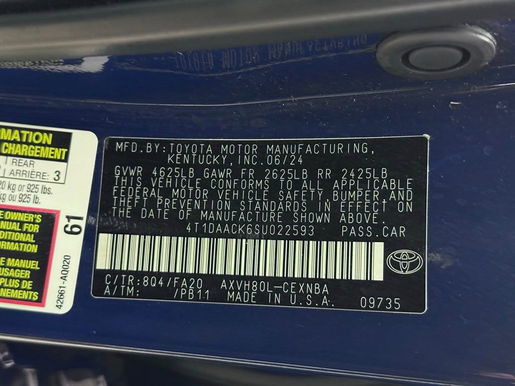 Certified 2025 Toyota Camry LE image 28