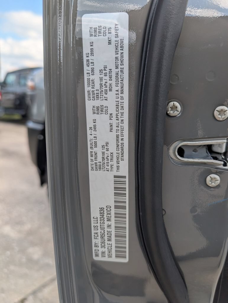 New 2026 RAM 2500 Tradesman AWD/4WD image 29
