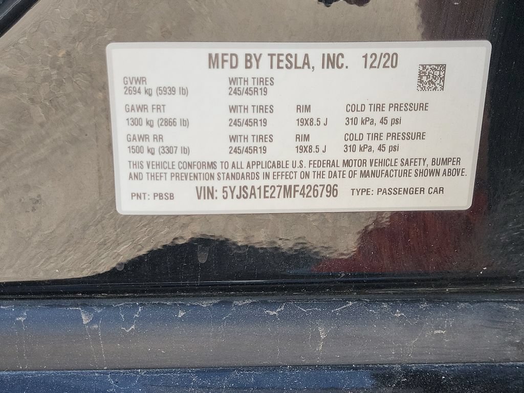 Used 2021 Tesla Model S Long Range AWD/4WD image 29