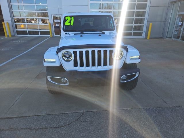 Used 2021 Jeep Wrangler Unlimited Sahara w/ Cold Weather Group image 2