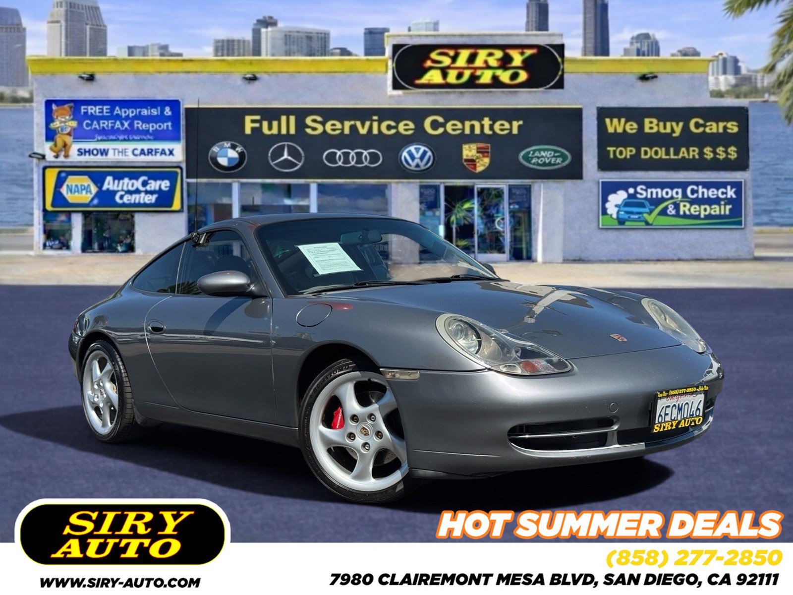Used 2001 Porsche 911 GT3 RS