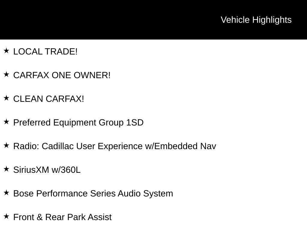 Used 2025 Cadillac XT6 Premium Luxury w/ LPO, Floor Liner Package AWD/4WD image 5