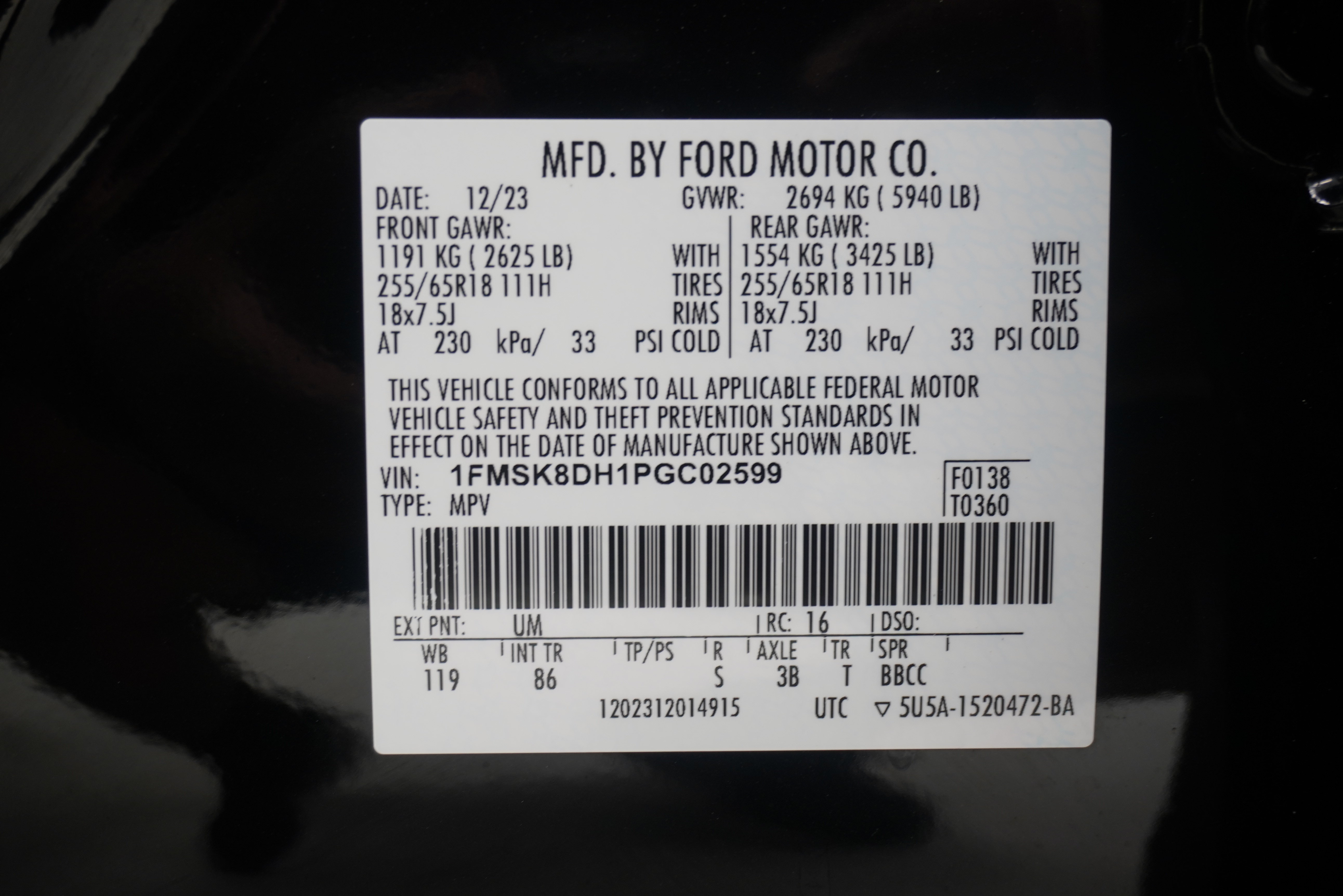 Used 2023 Ford Explorer XLT AWD/4WD image 34