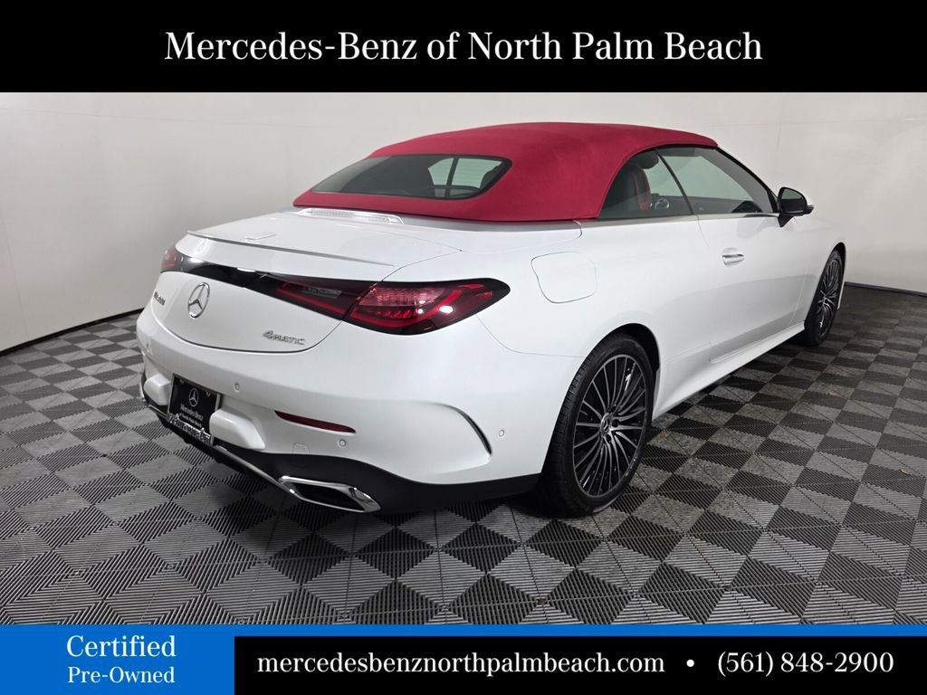 Certified 2025 Mercedes-Benz CLE 300 4MATIC Cabriolet image 7