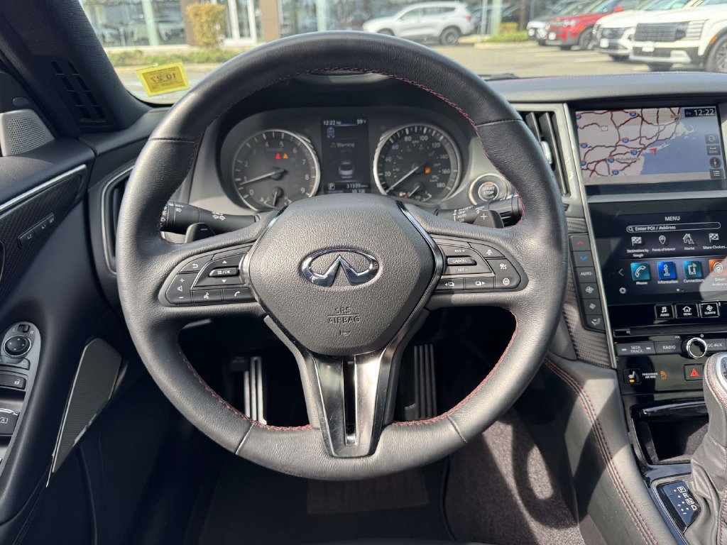 Used 2023 INFINITI Q50 Red Sport 400 w/ Black Opal Edition AWD/4WD image 14
