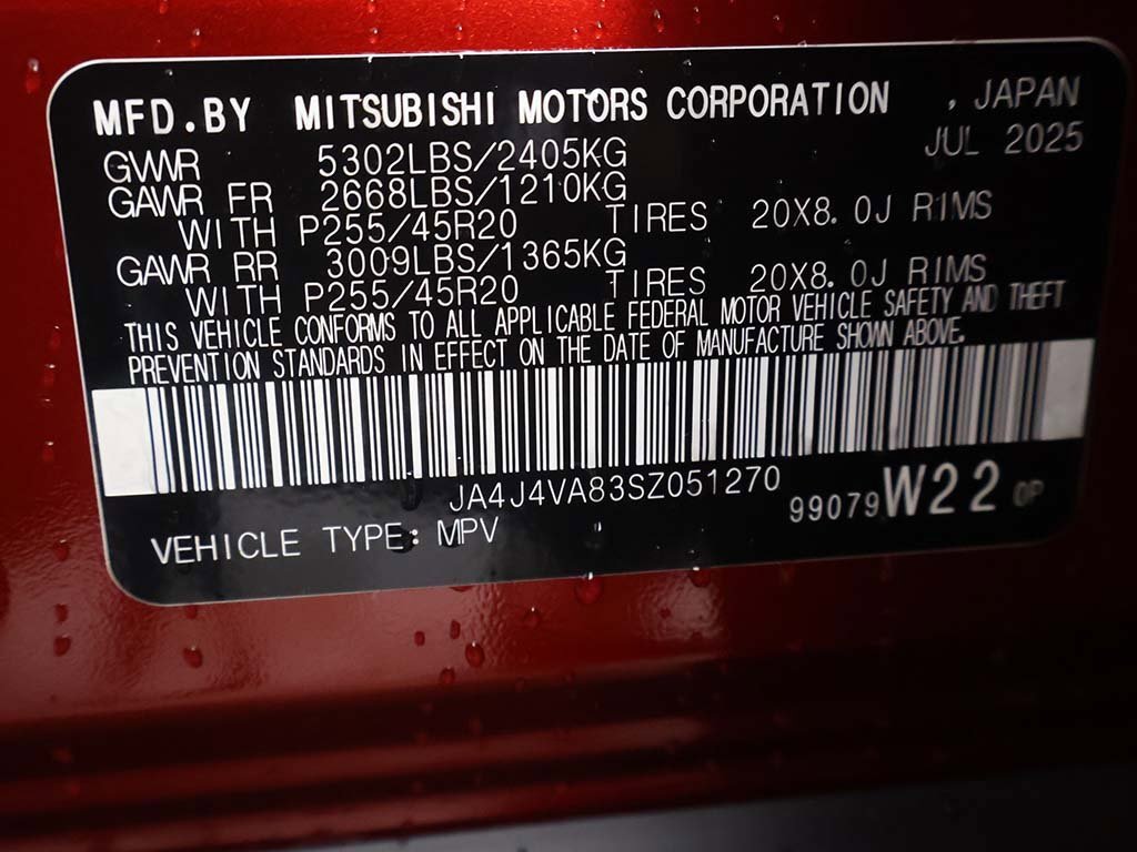 New 2025 Mitsubishi Outlander SE image 54