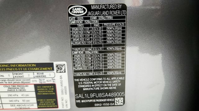 Used 2025 Land Rover Range Rover Sport Dynamic SE AWD/4WD image 78