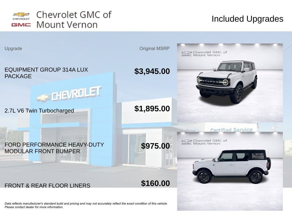 Used 2023 Ford Bronco Outer Banks AWD/4WD image 6